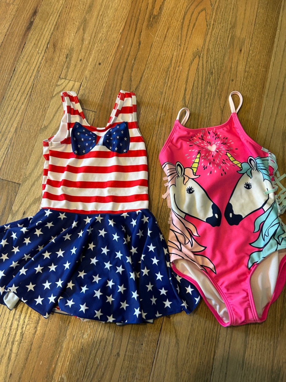 Cat & Jack Pink unicorn Swimsuit